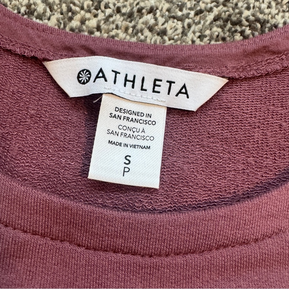 Athleta Balance Jumpsuit, Tawny Rose SIZE S #988523 W701, Pockets, Comfy - Picture 7 of 14